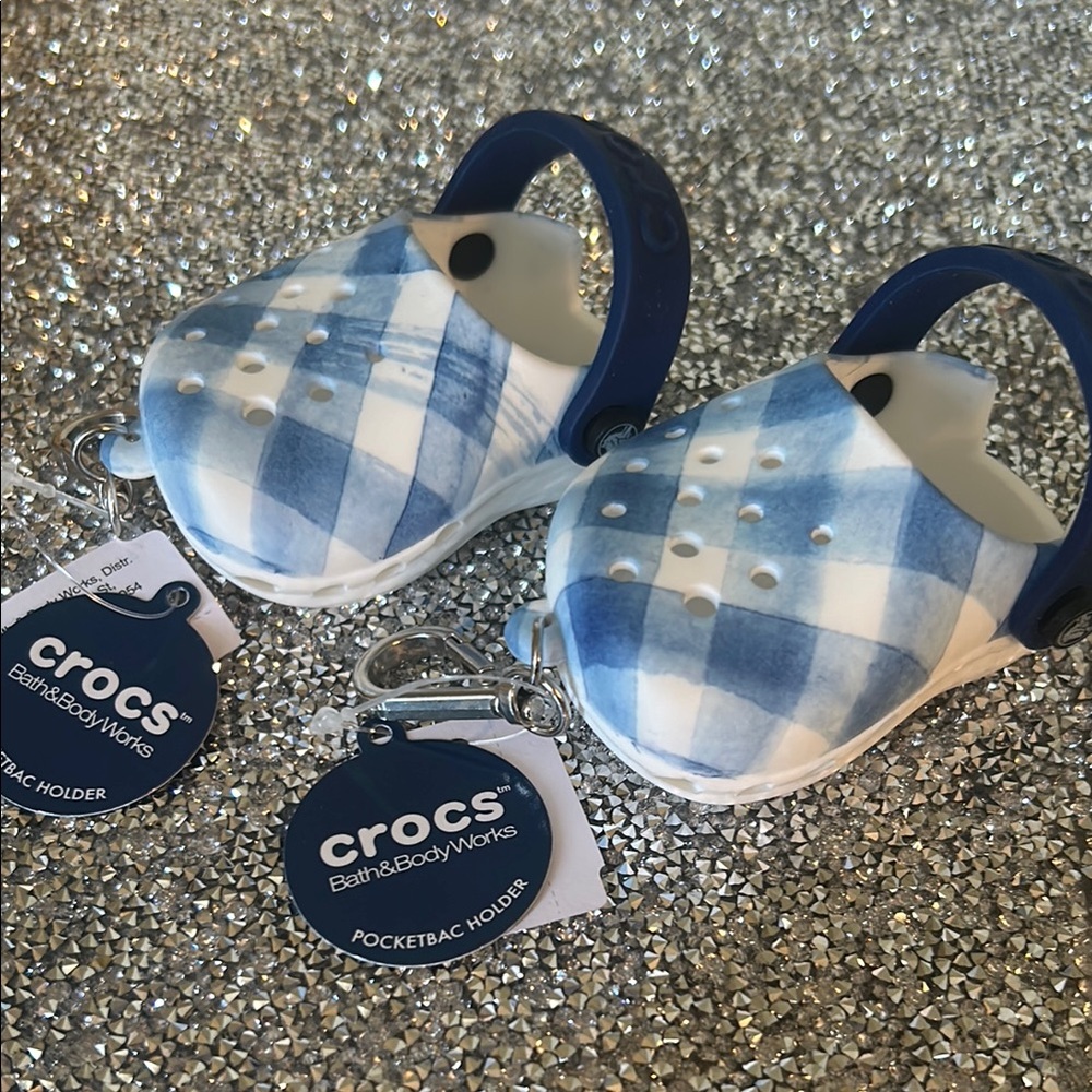 Bath and Body Works CROCS Collab limited edition pocketbac holders brand new!